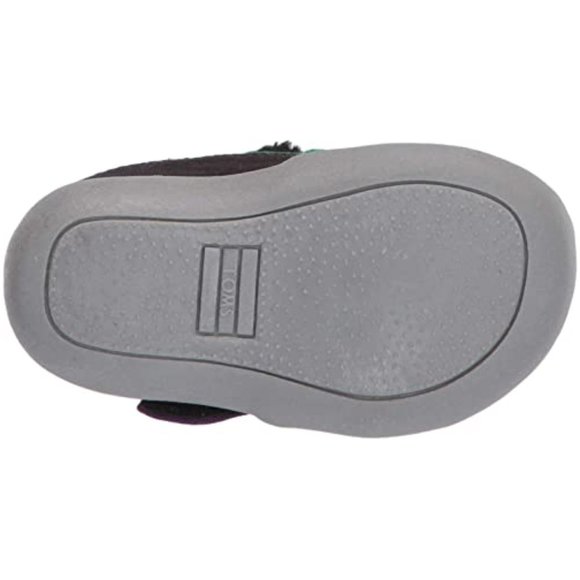 NEW TOMS X Marvel Kid Baby Whiley Hulk Slip On Green Purple Embroidered 3D Face - Picture 6 of 7